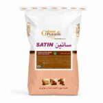 تگرال ساتین شکلاتی گلنان پوراتوس